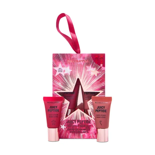 Revolution Set cadou Juicy Peptide Mini Lip Balm Gift Set