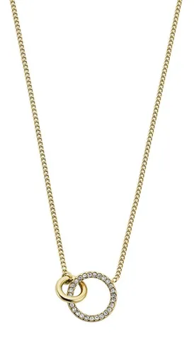 Fossil Colier pentru femei atemporal cu zircon cubic Hazel JOF00966710