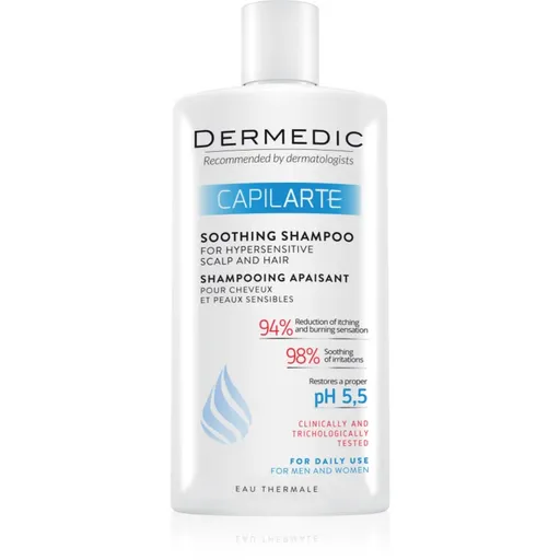 Dermedic Capilarte sampon cu efect calmant pentru piele sensibila si iritata 300 ml