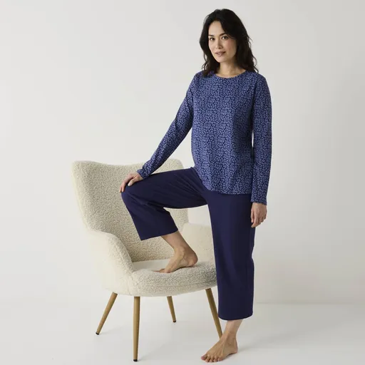 Pijama cu imprimeu leopard