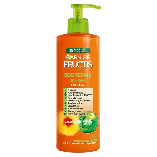 Garnier Cremă pentru păr fără clătire SOS Repair (All-In-One Leave-In) 400 ml