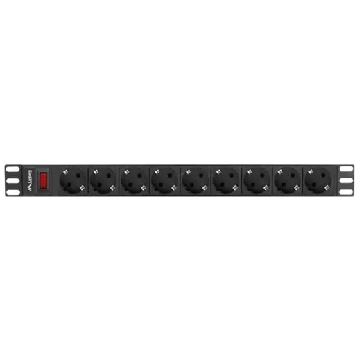 Unitate alimentare PDU 19", 9 prize ng LANBERG PDU-09F-0300-BK