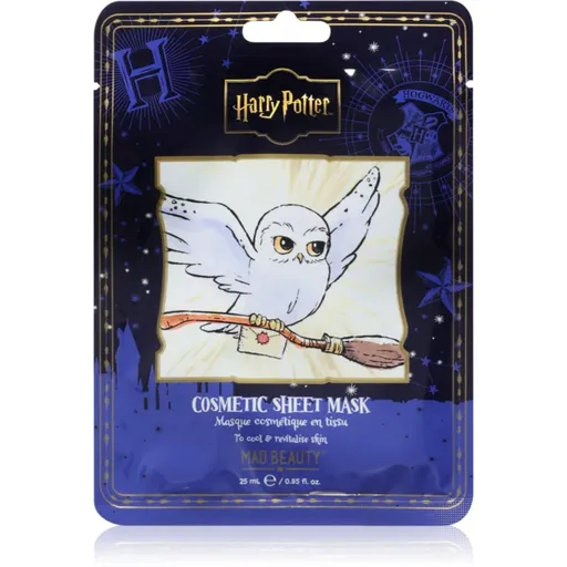 Mad Beauty Harry Potter Hedwig masca pentru celule cu aloe vera 25 ml
