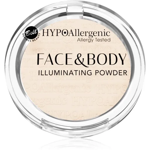 Bell Hypoallergenic pudra pentru luminozitate culoare 01 Cool 6 g
