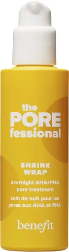 Benefit Îngrijire facială de noapte pentru reducerea porilor The Porefessional Shrink Wrap (Overnight AHA+PHA Pore Treatment) 50 ml