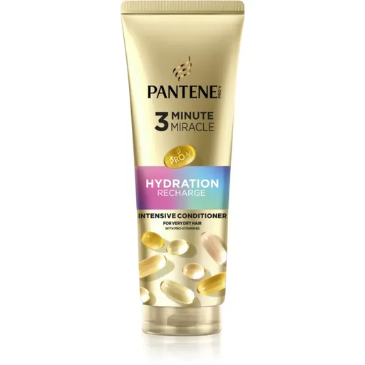 Pantene 3 Minute Miracle Hydration Recharge balsam intensiv pentru parul foarte uscat 220 ml