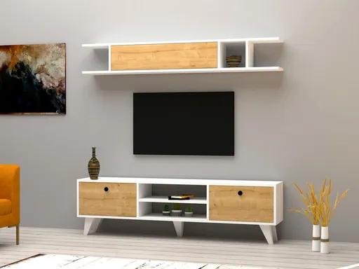 Comoda TV, Hanah Home, Italo, Alb / Pin