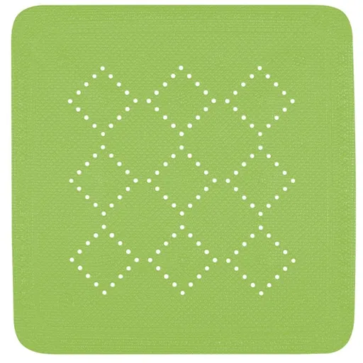 Spirella Suport antiderapant pentru duș ALASKA,verde deschis, 55 x 55 cm