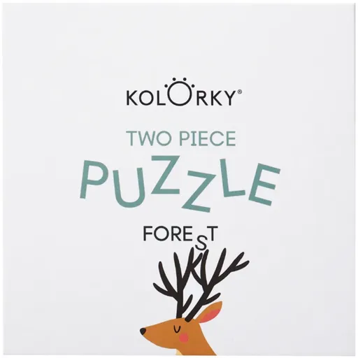 Kolorky Puzzle Two Piece Forest puzzle 10 buc