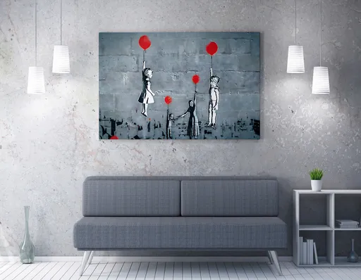 Tablou decorativ, WY127 (50 x 70), Canvas imprimat, Multicolor