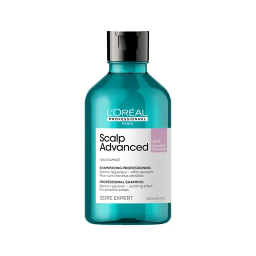 L'Oréal Professionnel Șampon pentru scalp sensibil Scalp Advanced Anti-Discomfort Dermo (Regulator Shampoo) 300 ml