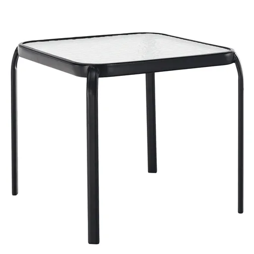 Măsuță de grădină, prețuri oțel/sticlă, RAMOL