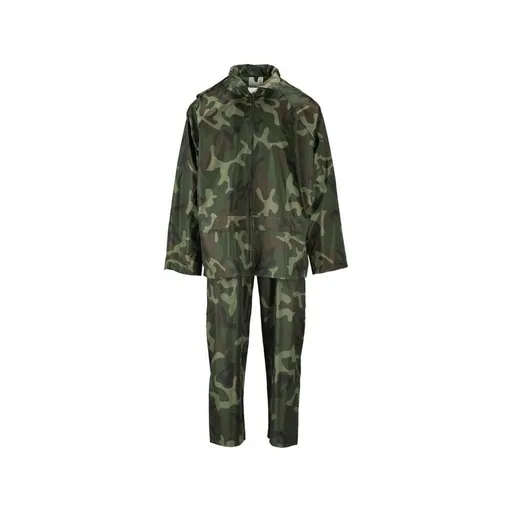 Haină de ploaie din două piese Vorel TO-74646 MoroCompact, mărimea L, L