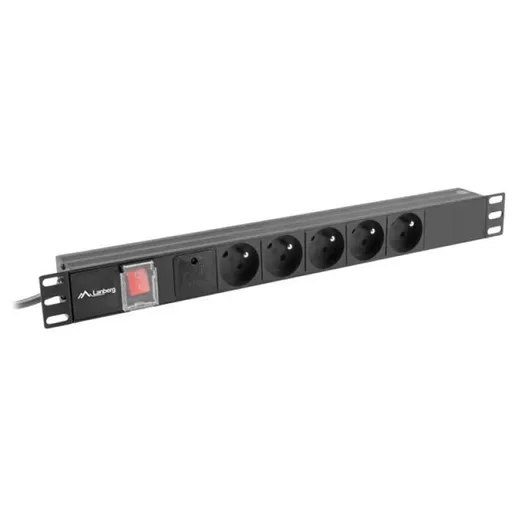 Unitate alimentare PDU 19", 5 prize ng LANBERG PDU-05E-0200-BK