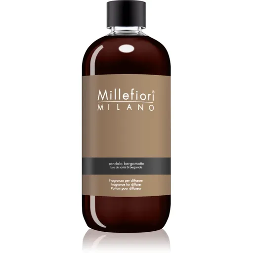Millefiori Milano Sandalo Bergamotto reumplere în aroma difuzoarelor 500 ml