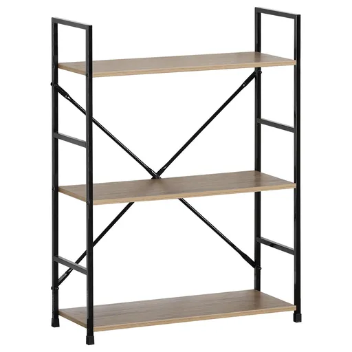 Raft GD-223 OAK Stor, 3 etajere, 58,5 x 23,5 x80,5 cm, 3 etaje