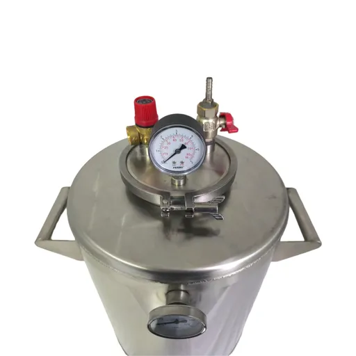 Autoclav inox, 70L,  pentru fabricarea conservelor din inox cu termometru inclus