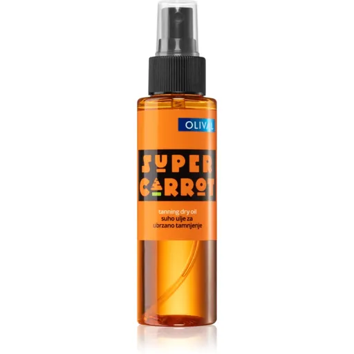 Olival SUPER Carrot Dry Oil Ulei de corp uscat accelerator de bronzare 100 ml
