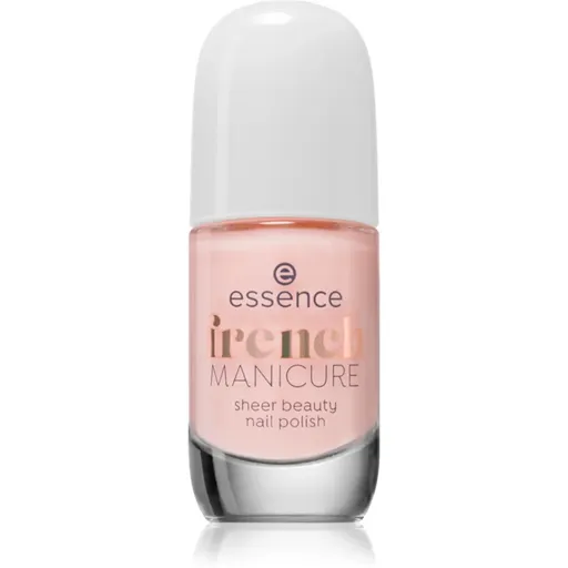 essence French MANICURE lac de unghii culoare 01 - peach please! 8 ml