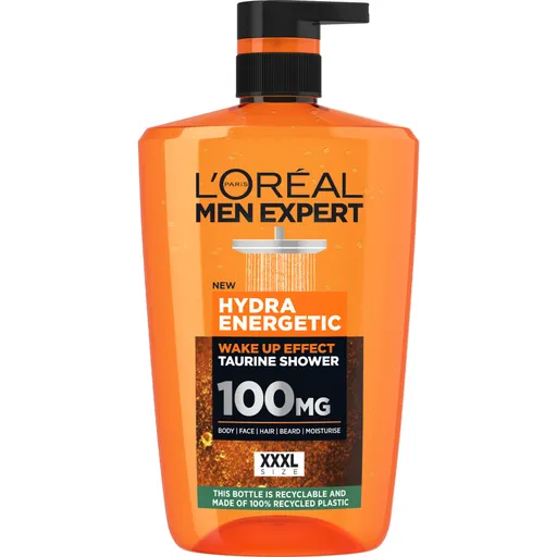 L'Oréal Paris Gel de duș Men Expert Hydra Energetic (Wake Up Effect Taurine Shower) 1000 ml
