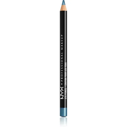 NYX Professional Makeup Eye and Eyebrow Pencil creion de ochi cu trasare precisă culoare 910 Satin Blue 1.2 g
