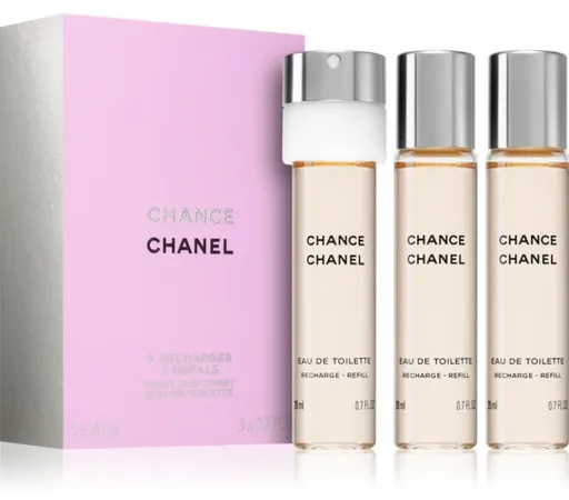 Chanel Chance - EDT - umplere (3 x 20 ml) 60 ml