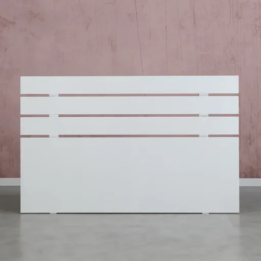 Tablie de pat, Hanah Home, Fuga 150, 150x100x3 cm, Alb