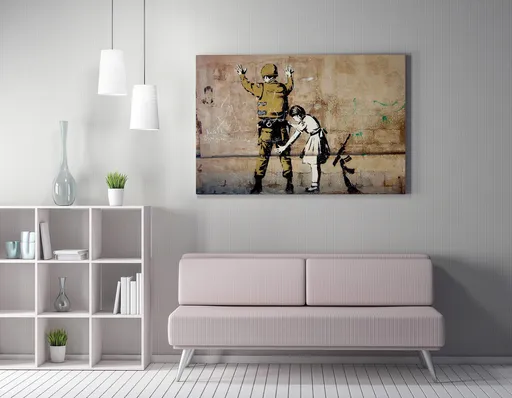 Tablou decorativ, WY14 (70 x 100), Canvas imprimat, Multicolor