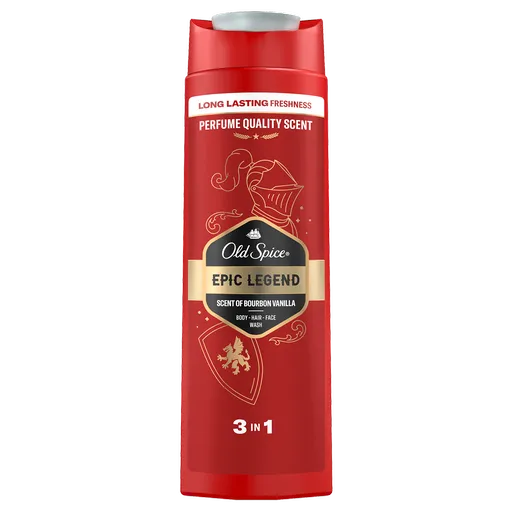 Old Spice Gel de duș Epic Legend (Body-Hair-Face Wash) 400 ml