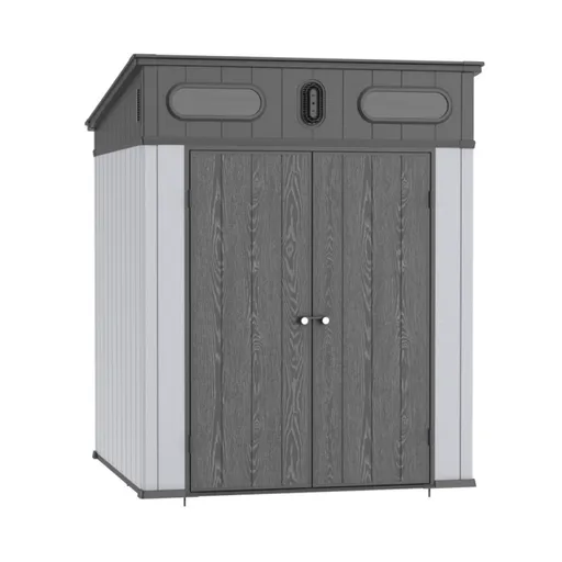 Casuta de gradina, 6x6 ,2 ferestre,usa dubla si aerisire