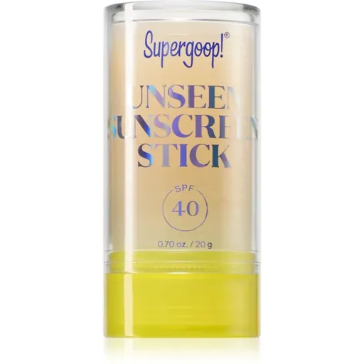 Supergoop! Unseen Sunscreen stick de protecție solară SPF 40 20 g