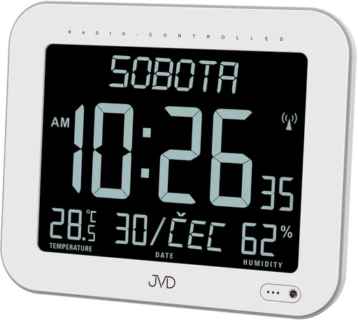JVD Ceas digital controlat radio cu alarmă DH9362.1