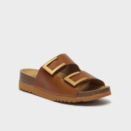 Papuci Scholl Monterey maro, mărimea 39, 39 EU