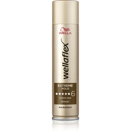 Wella Wellaflex Extreme Hold fixativ pentru păr cu fixare foarte puternică pentru o fixare naturala 250 ml