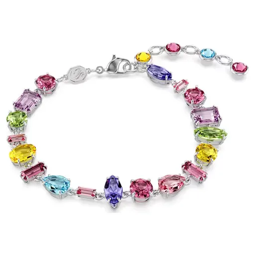 Swarovski Brățară de lux cu cristale colorate strălucitoare Gema 5656427