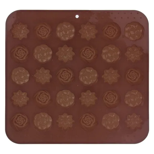 Formă din silicon FLORI pentru 30 buc.