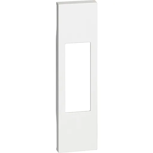 Placa priza standard italian 10-16A 1 modul Bticino Living Now KW02, alb