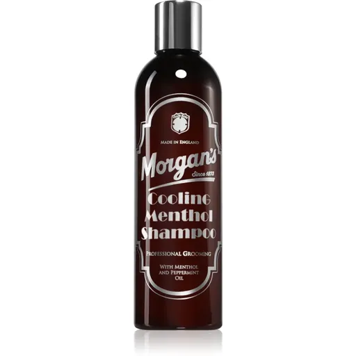Morgan's Cooling Menthol Shampoo șampon stimulator, cu mentol, pentru păr și scalp pentru barbati 250 ml