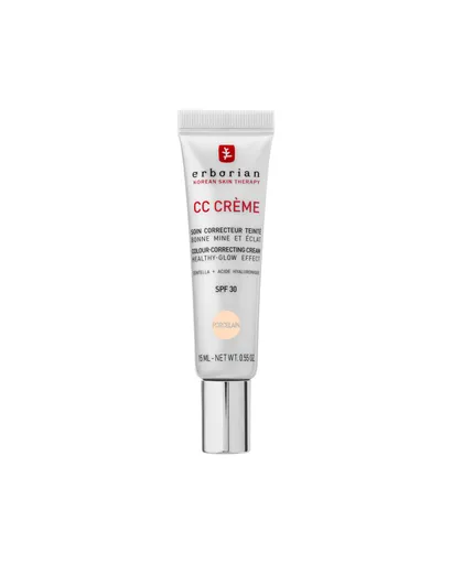 Erborian Cremă iluminatoare CC SPF 30 (High Definition Radiance Face Cream) 15 ml Porcelain