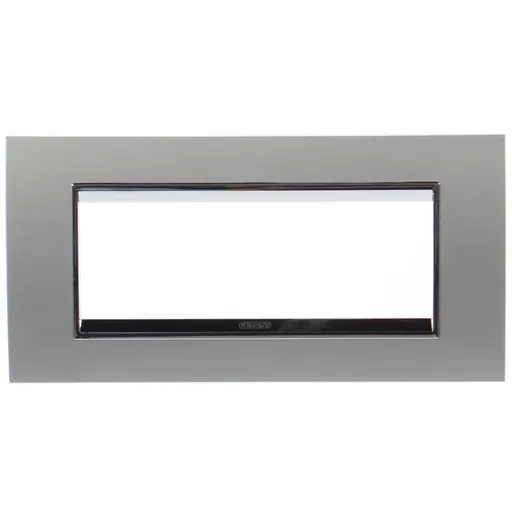 Rama ornament 6 module Gewiss Chorus Lux GW16206VT, titan