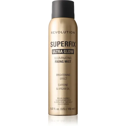 Makeup Revolution Superdewy Superfix spray pentru fixare și strălucire 150 ml