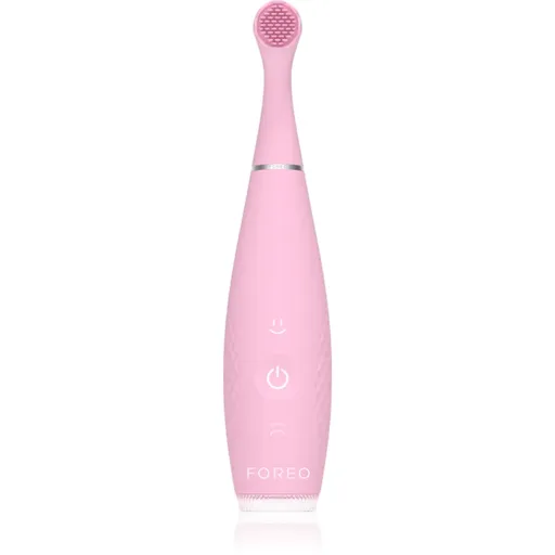 FOREO ISSA™ 4 Baby periuta de dinti electrica pentru copii de la naștere până la vârsta de 3 ani Pearl Pink 1 buc