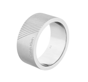 Calvin Klein Inel elegant din oțel pentru bărbați Architectural 35000436 64 mm