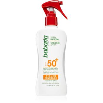 Babaria Sun Sensitive spray solar pentru piele sensibila SPF 50+ 200 ml