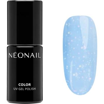 NEONAIL Baby Bloomer lac de unghii sub forma de gel cu particule stralucitoare culoare Blue-ming 7,2 ml