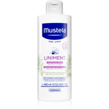 Mustela Bébé Liniment lapte pentru curatare pentru nou-nascuti si copii 400 ml