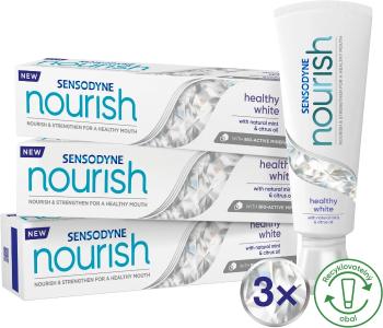 Sensodyne Pastă de dinți Nourish Healthy White Trio 3 x 75 ml