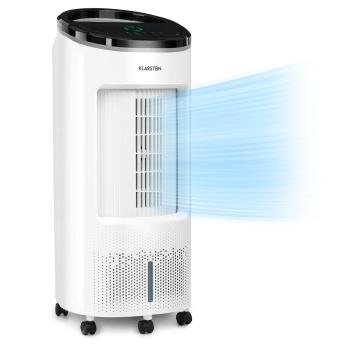 Klarstein IceWind Plus, răcitor de aer 4 în 1, ventilator, umidificator, filtru de aer, 330 m³ / h, 65 W, 7 litri, 4 viteze, oscilație, ionizator, temporizator, telecomandă, mobil