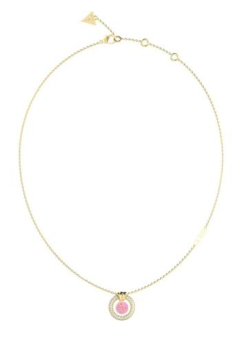 Guess Colier fashion placat cu aur cu zircon Knot You JUBN04052JWYGPKT/U