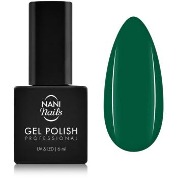 NaniNails NANI Professional lac de unghii sub forma de gel culoare Emerald Green 6 ml